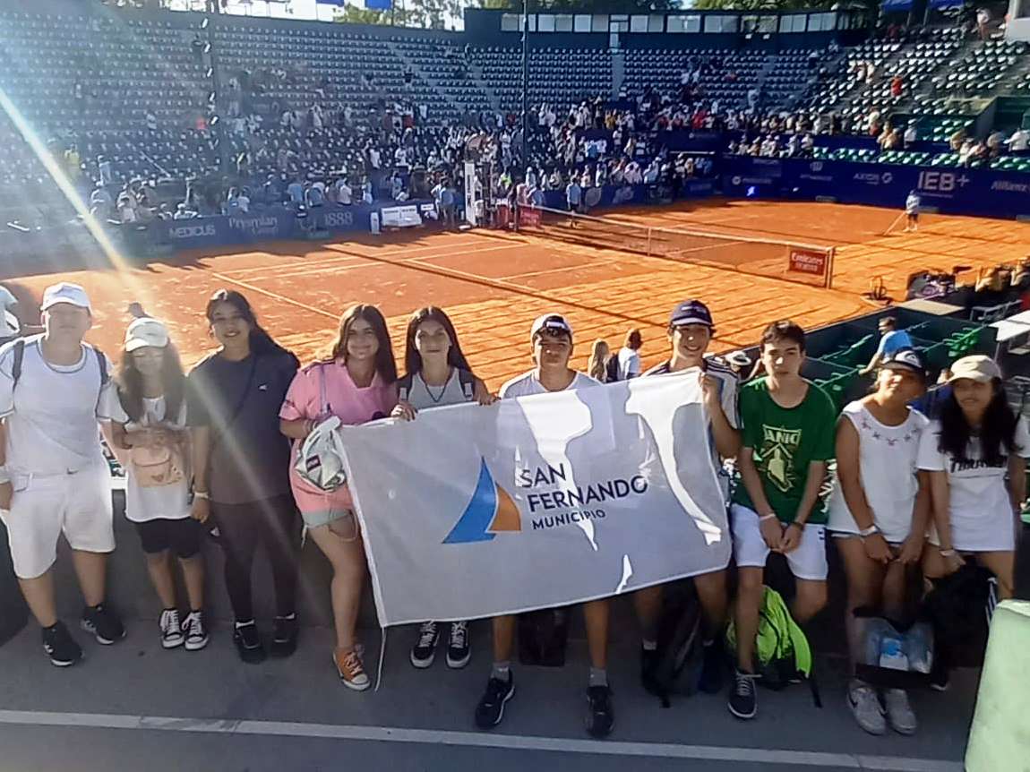El tenis de San Fernando, presente en el Argentina Open