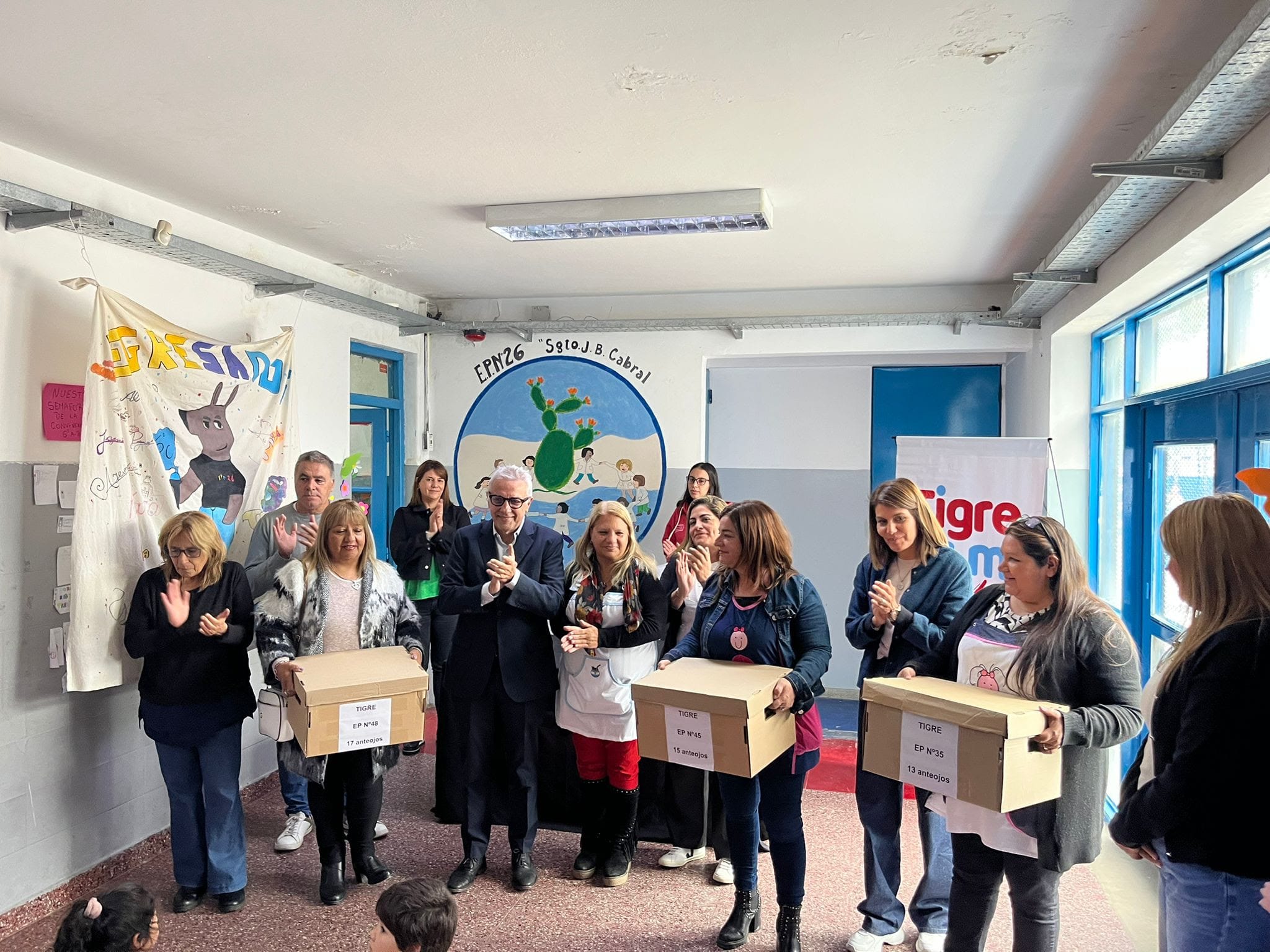 Nueva entrega de anteojos del programa «Para Verte Mejor» de Tigre