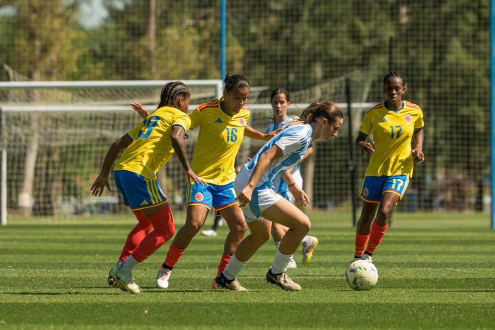 Selección Femenina Sub 20: Argentina venció 1-0 a Colombia en Ezeiza
