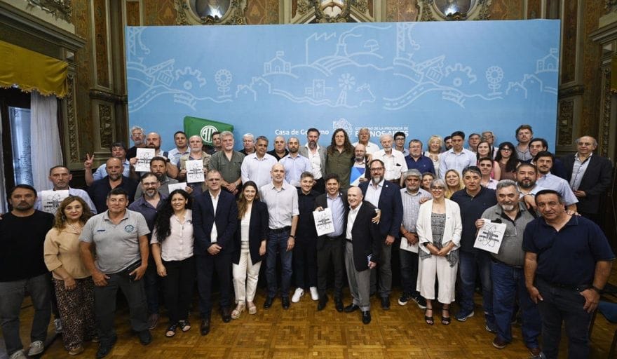 ATE logra fuerte respaldo de la Provincia contra la privatización de NASA