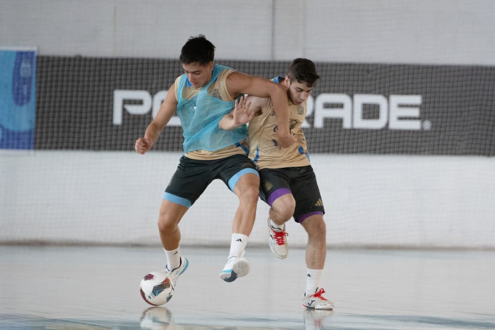 La Selección de Futsal completó la segunda semana de trabajo
