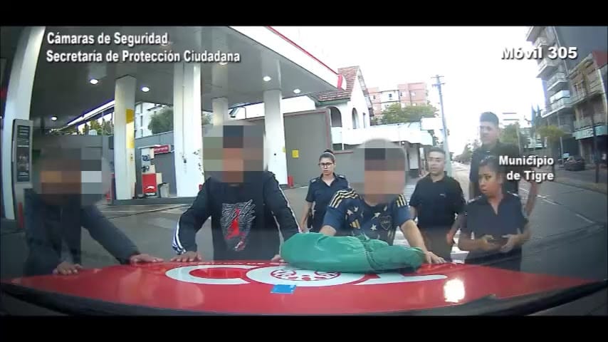 Los detuvieron al intentar robar una moto en Tigre centro