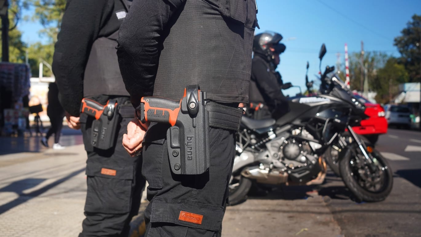 Toda la Patrulla Municipal está armada con pistolas de baja letalidad