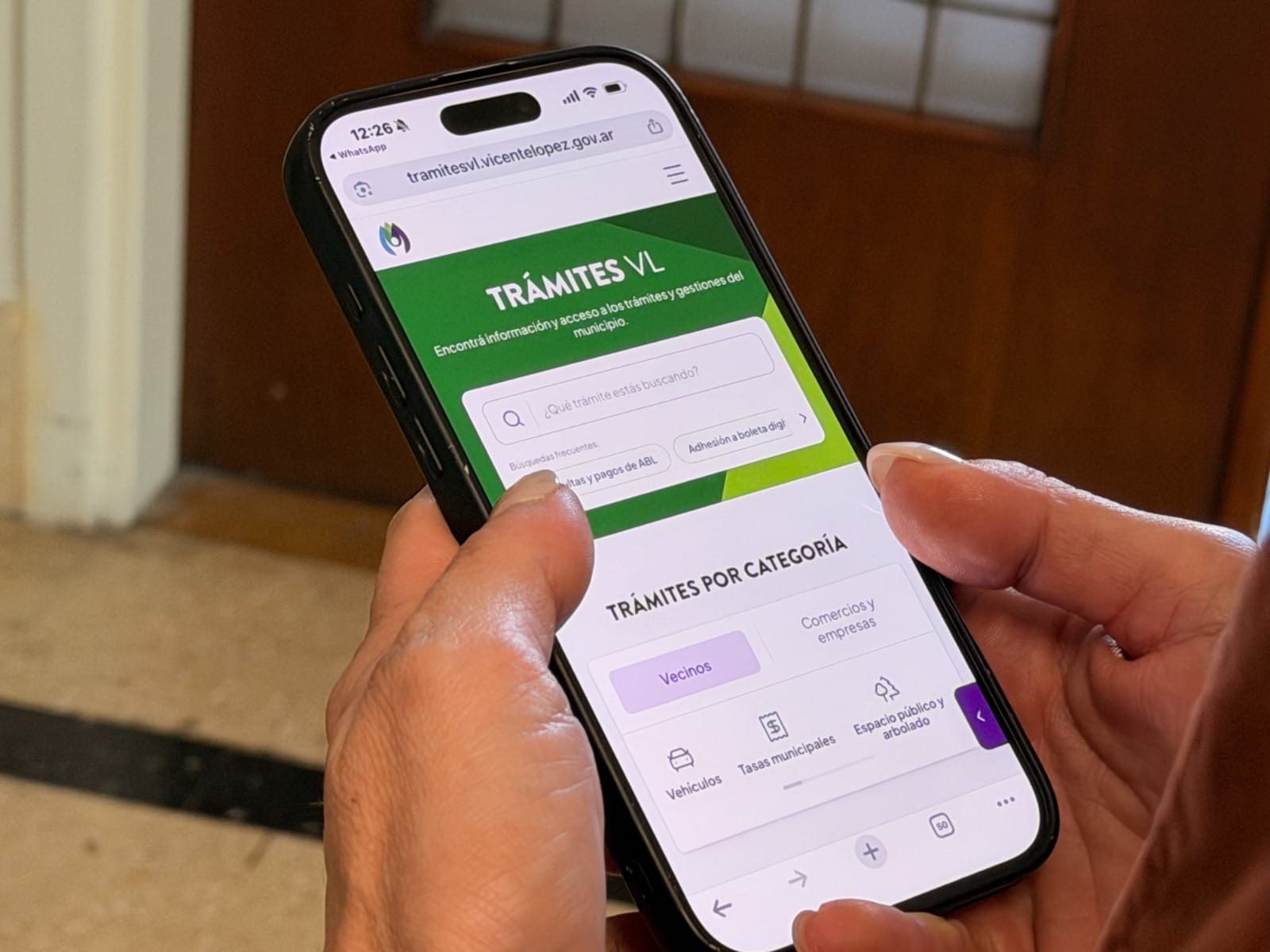 Vicente López lanzó el nuevo Portal de Trámites