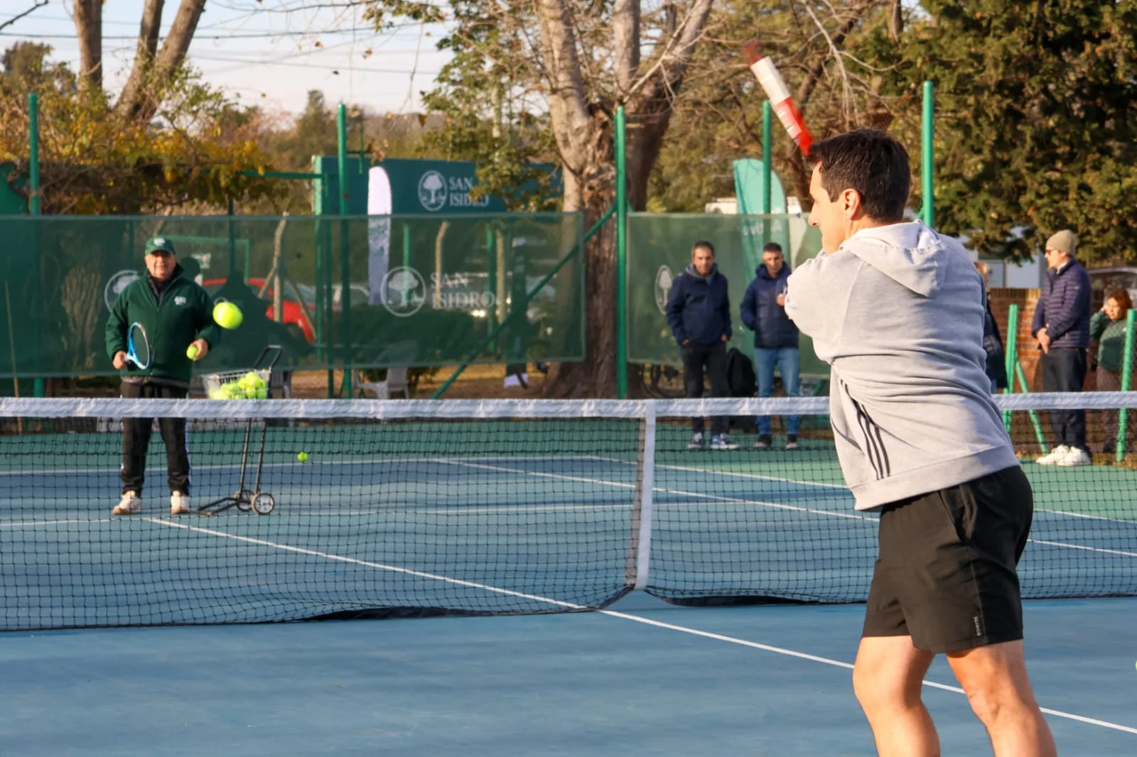 San Isidro inauguró las renovadas canchas de tenis del Campo N° 6