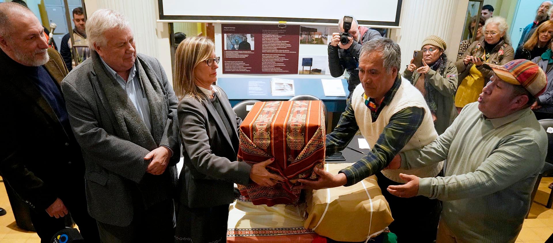 La UBA devolvió un ancestro indígena a su comunidad
