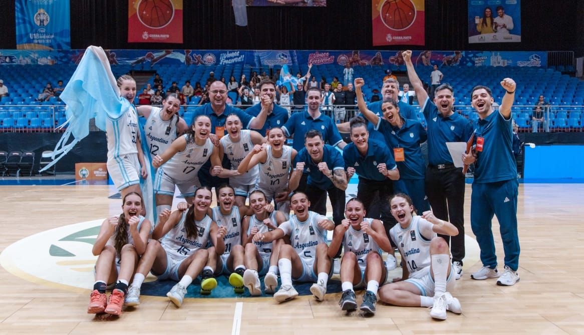 Argentina clasificó al Mundial U19 y se metió en semifinales de la AmeriCup