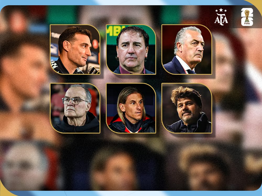 Seis entrenadores nacionales conducirán selecciones en la Copa del Mundo