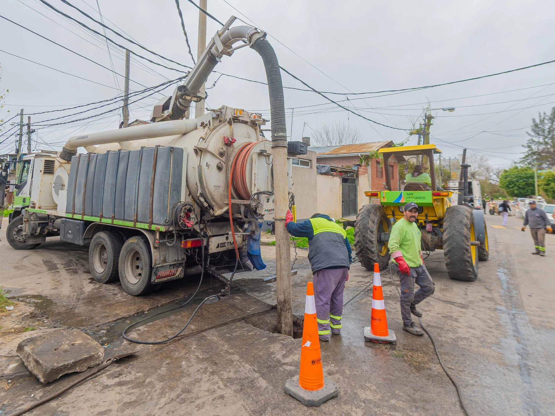 En San Fernando alertan por fuertes tormentas