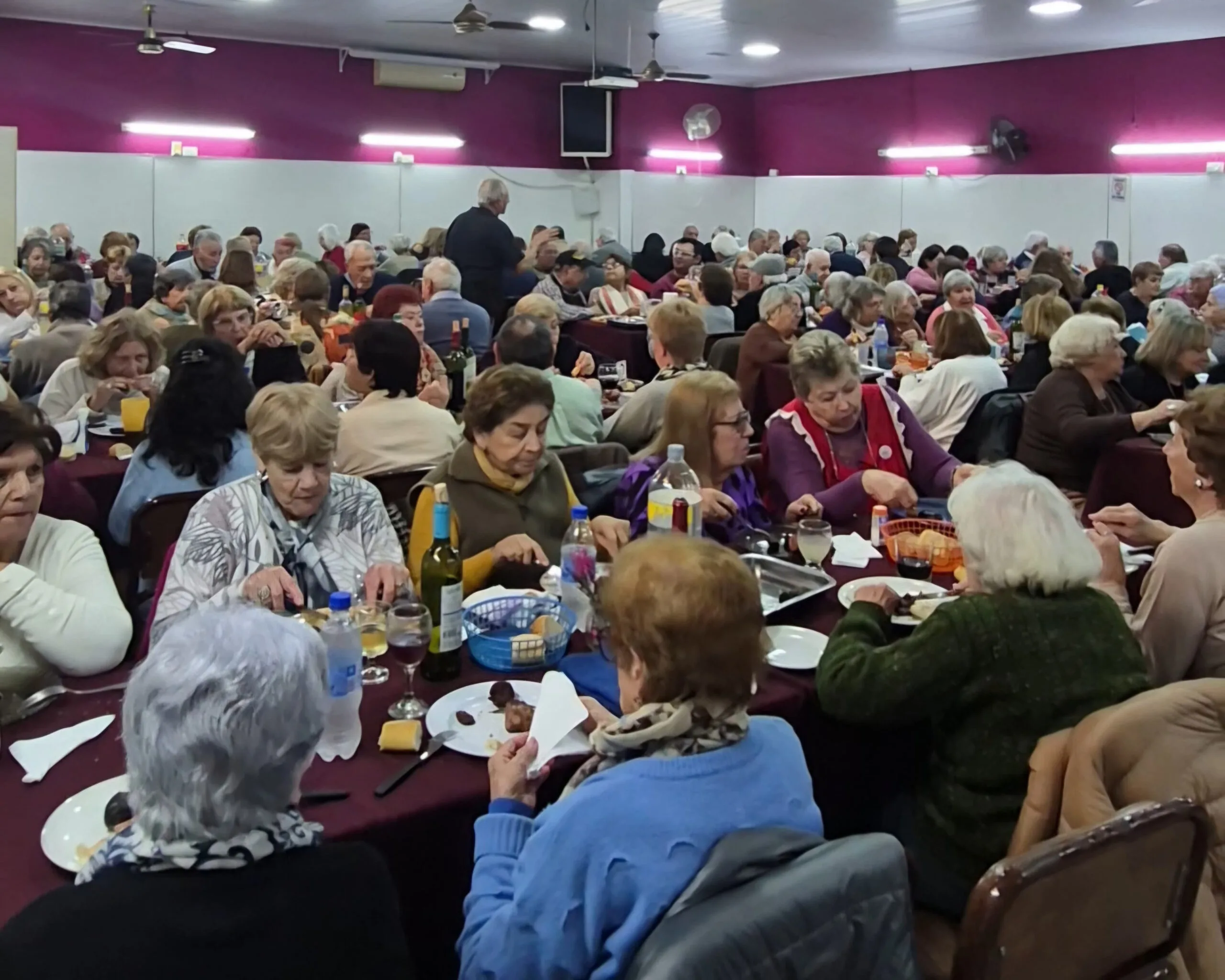 Encuentro solidario del Centro de Jubilados Marina Mercante 