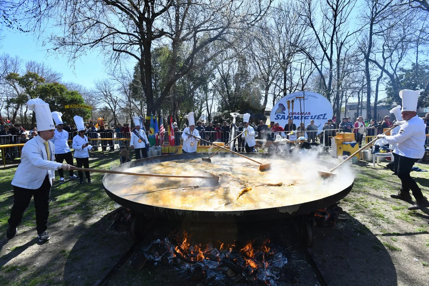 Hoy vuelve la Fiesta del Omelette al Parque Arenaza