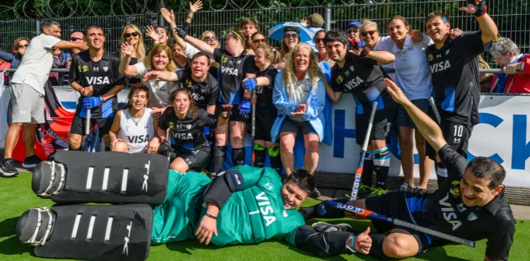 Argentina consiguió su primer triunfo en el Mundial de Para Hockey