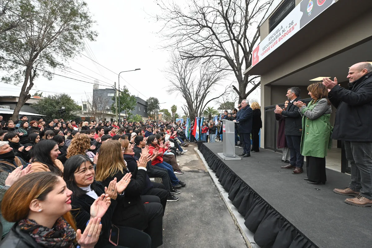 Inauguraron la remodelación de la EES Nº 26 de General Pacheco