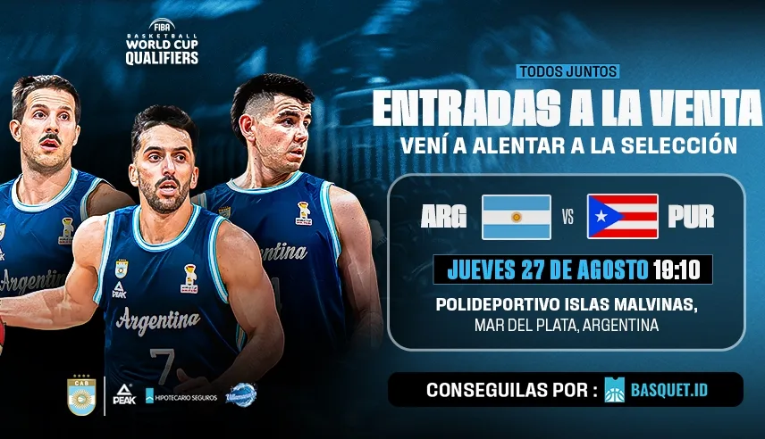 Rumbo a Qatar 2027: Entradas a la venta para Argentina vs Puerto Rico