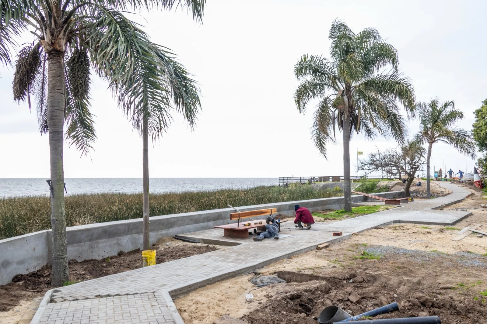 San Isidro avanza con trabajos para poner en valor el frente costero