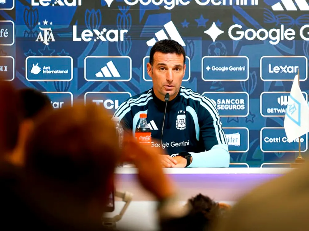 Conferencia de prensa de Lionel Scaloni en la previa del encuentro ante Bolivia