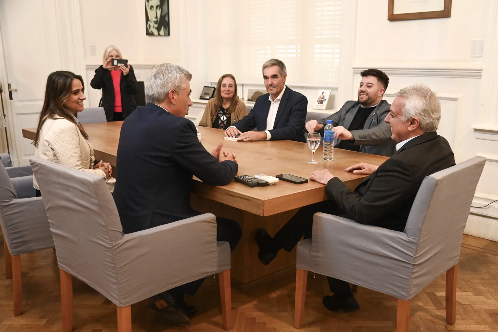 Zamora recibió a una comitiva de Portugal en Tigre